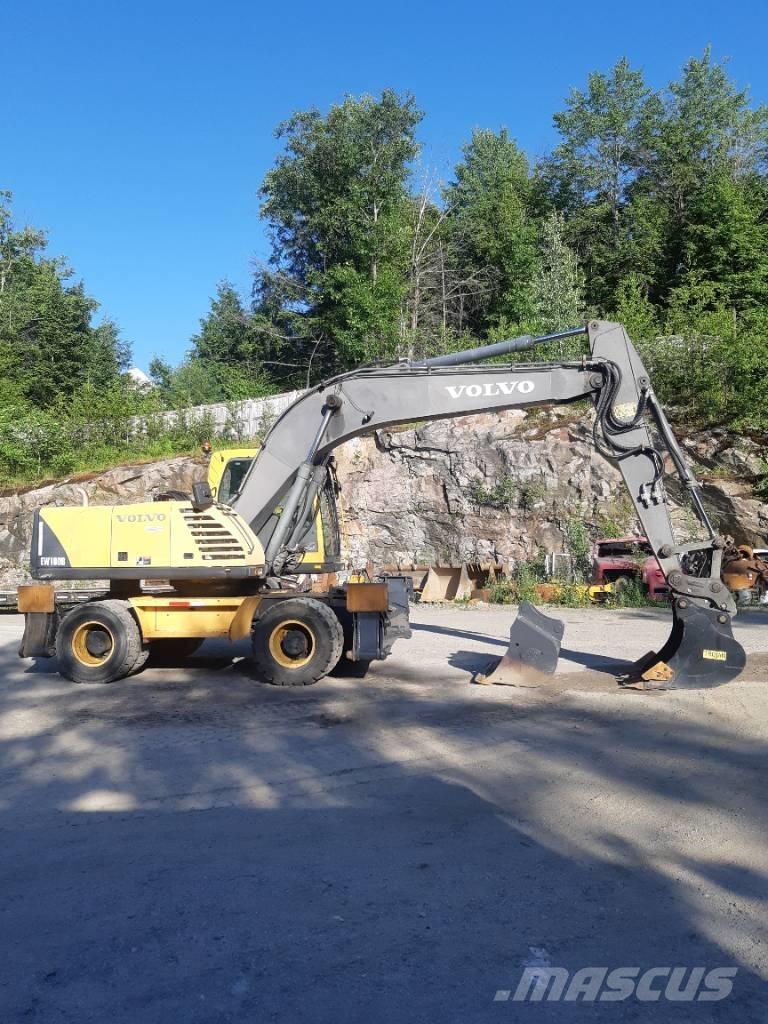 Volvo EW 180 B Gravemaskiner på hjul