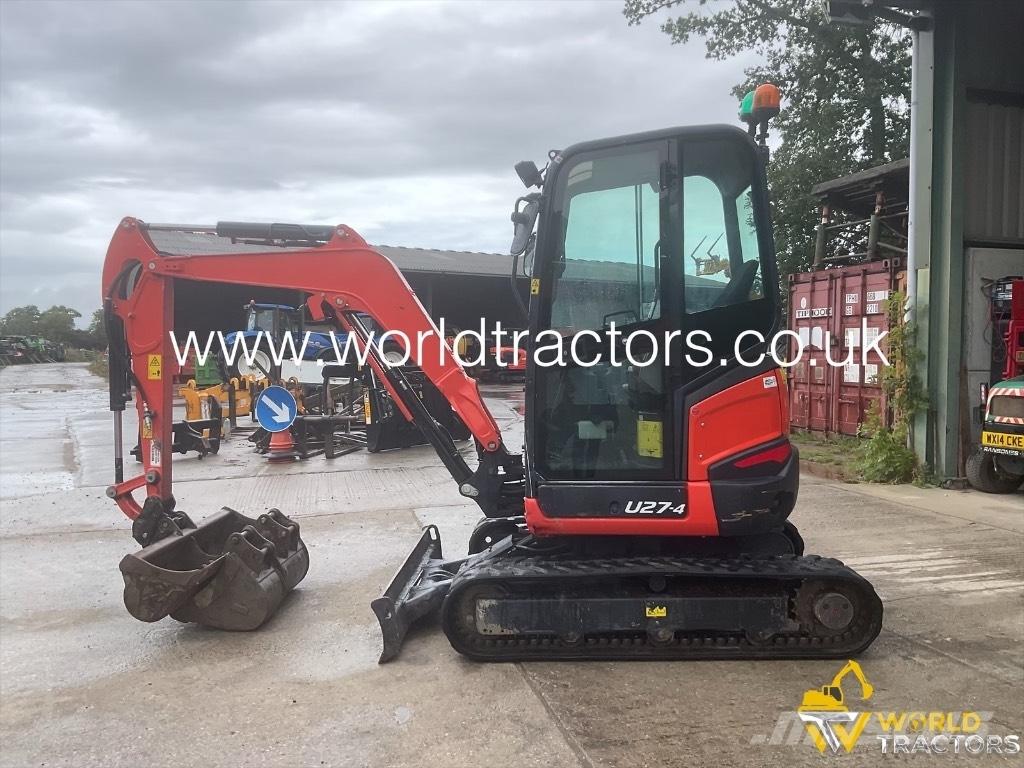 Kubota U 27-4 Minigravemaskiner