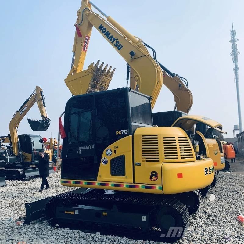 Komatsu PC 70 Gravemaskiner på larvebånd