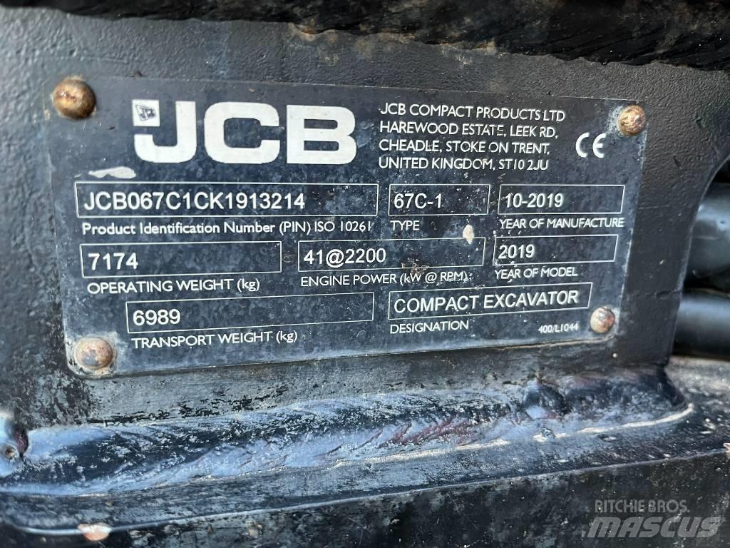 JCB 67 C Minigravemaskiner