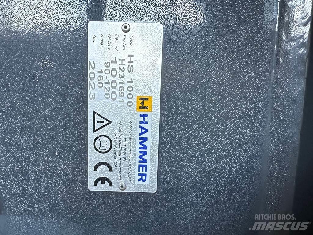 Hammer HS1000 Hydraulik / Trykluft hammere