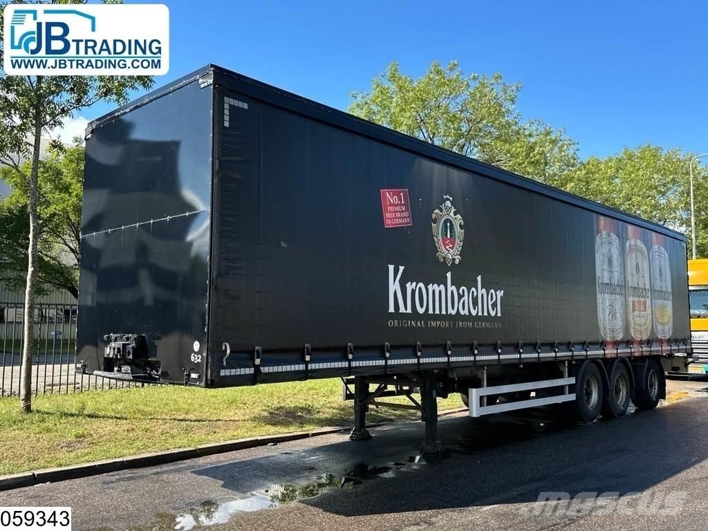 Pacton Tautliner Semi-trailer med Gardinsider