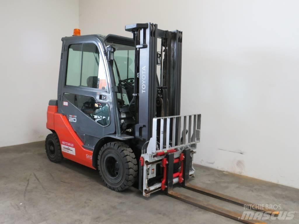 Toyota 8 FDF 20 Diesel gaffeltrucks