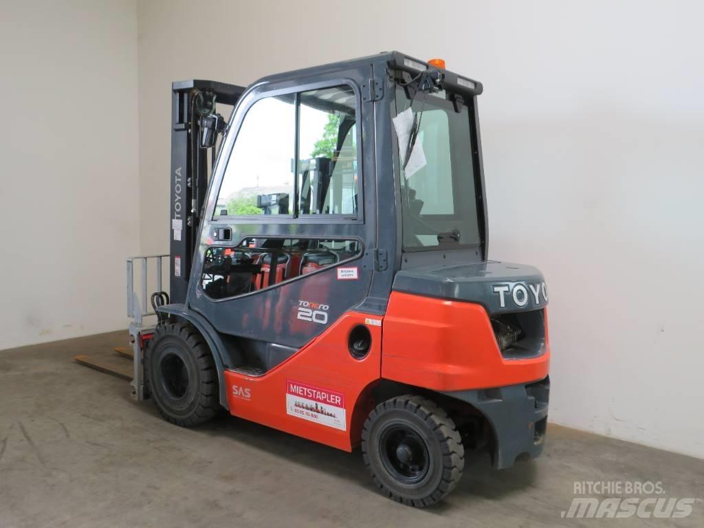 Toyota 8 FDF 20 Diesel gaffeltrucks