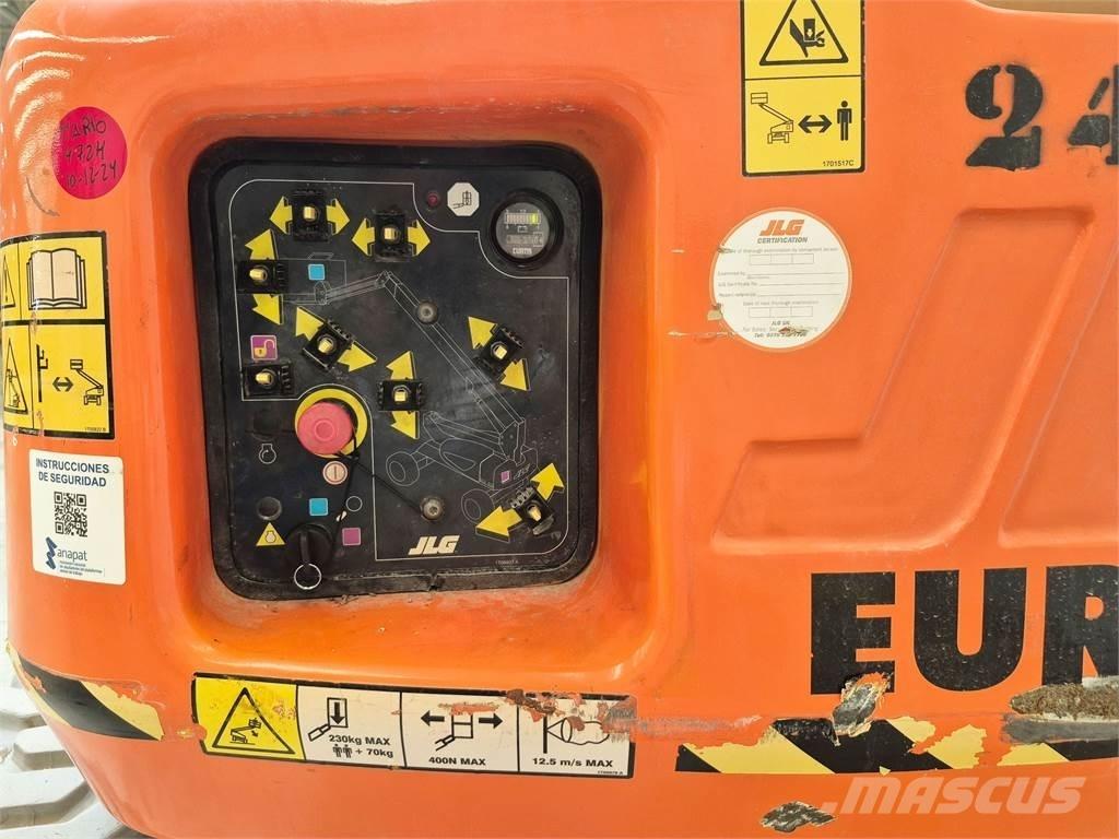 JLG E600JP Bomlifte med knækarm