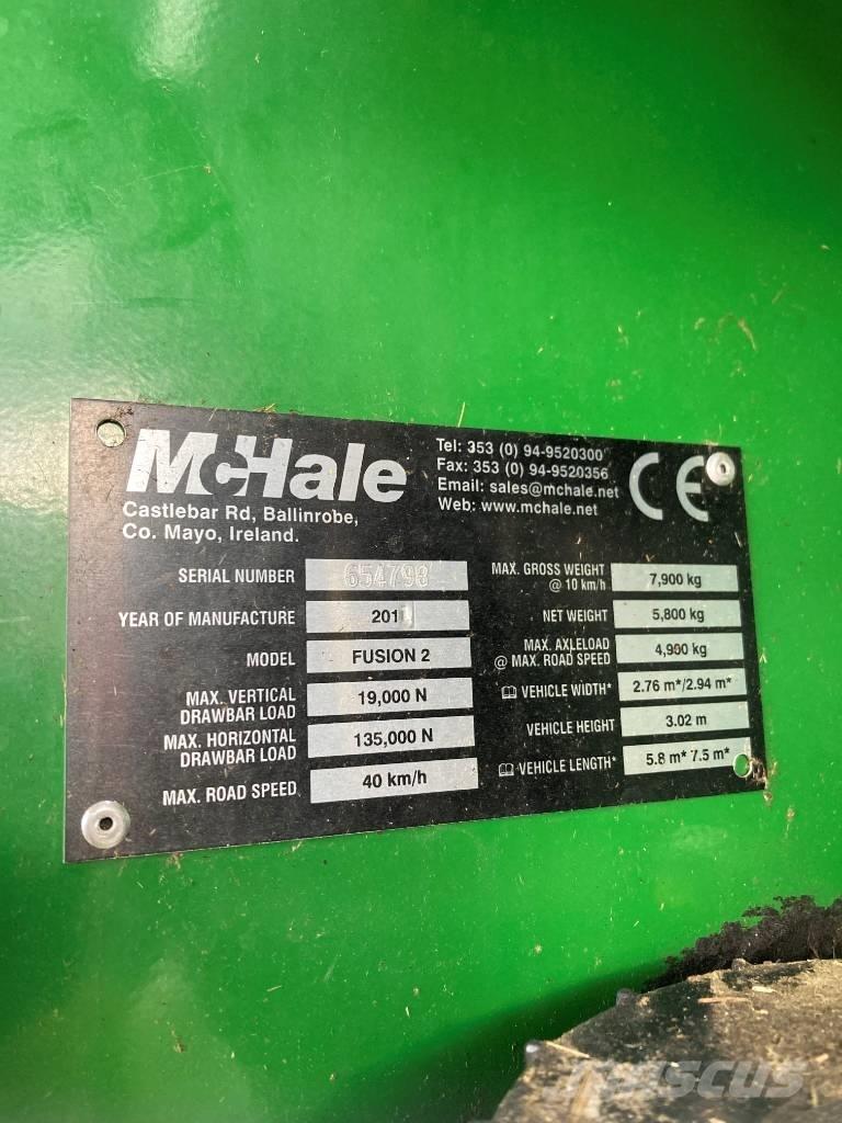 McHale Fusion 2 Rundballe-pressere