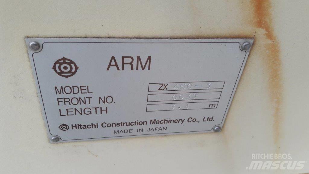 Hitachi ZX 450-3 Chassis og suspension