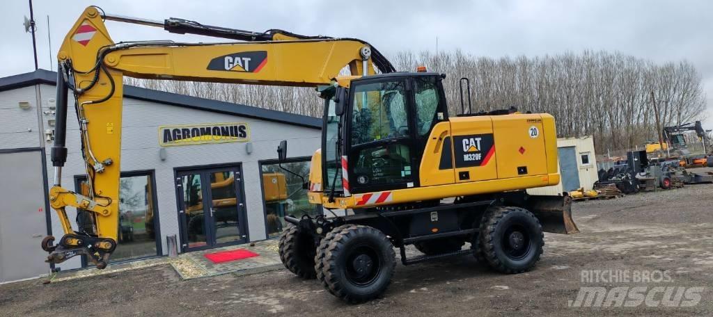 CAT M320 F Gravemaskiner på hjul