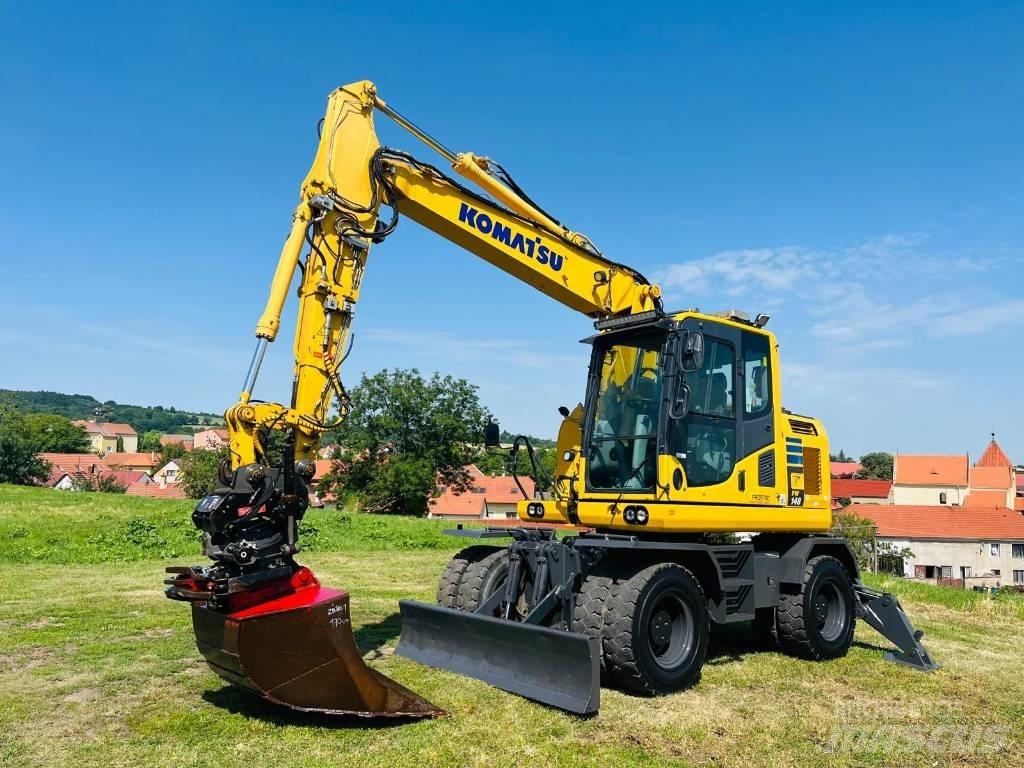 Komatsu PW 148-10 Gravemaskiner på hjul