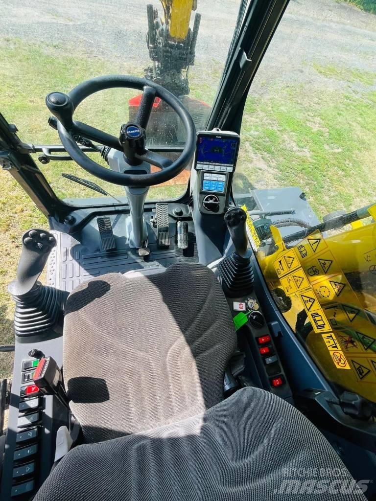 Komatsu PW 148-10 Gravemaskiner på hjul