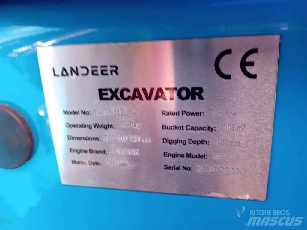  Landeer LA15HE Minigravemaskiner