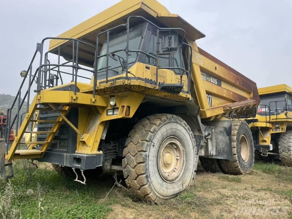 Komatsu HD 605-7 Knækstyrede dumpere
