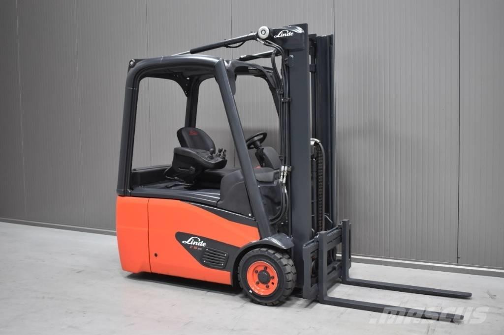 Linde E 16-02 El gaffeltrucks