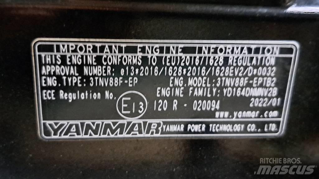 Yanmar 3TNV88F-EPTB2 Motorer