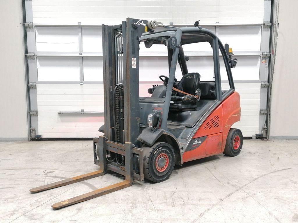 Linde H25D-02 Diesel gaffeltrucks