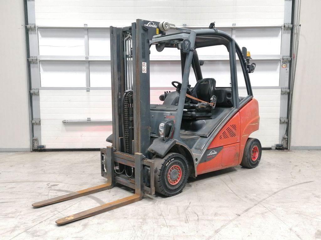 Linde H25D-02 Diesel gaffeltrucks