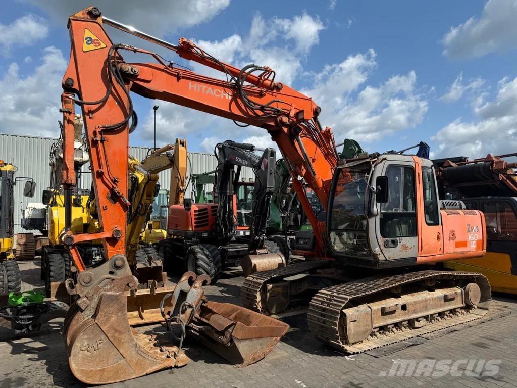 Hitachi ZX160LC Gravemaskiner på larvebånd