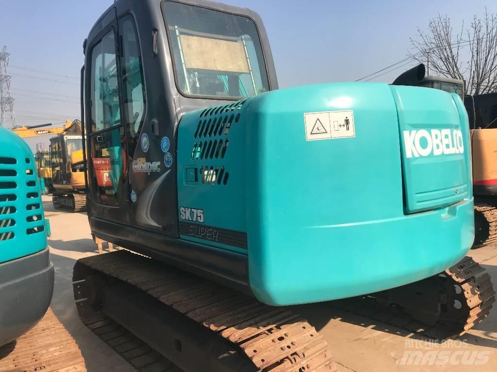 Kobelco SK 75 CSR Gravemaskiner på larvebånd