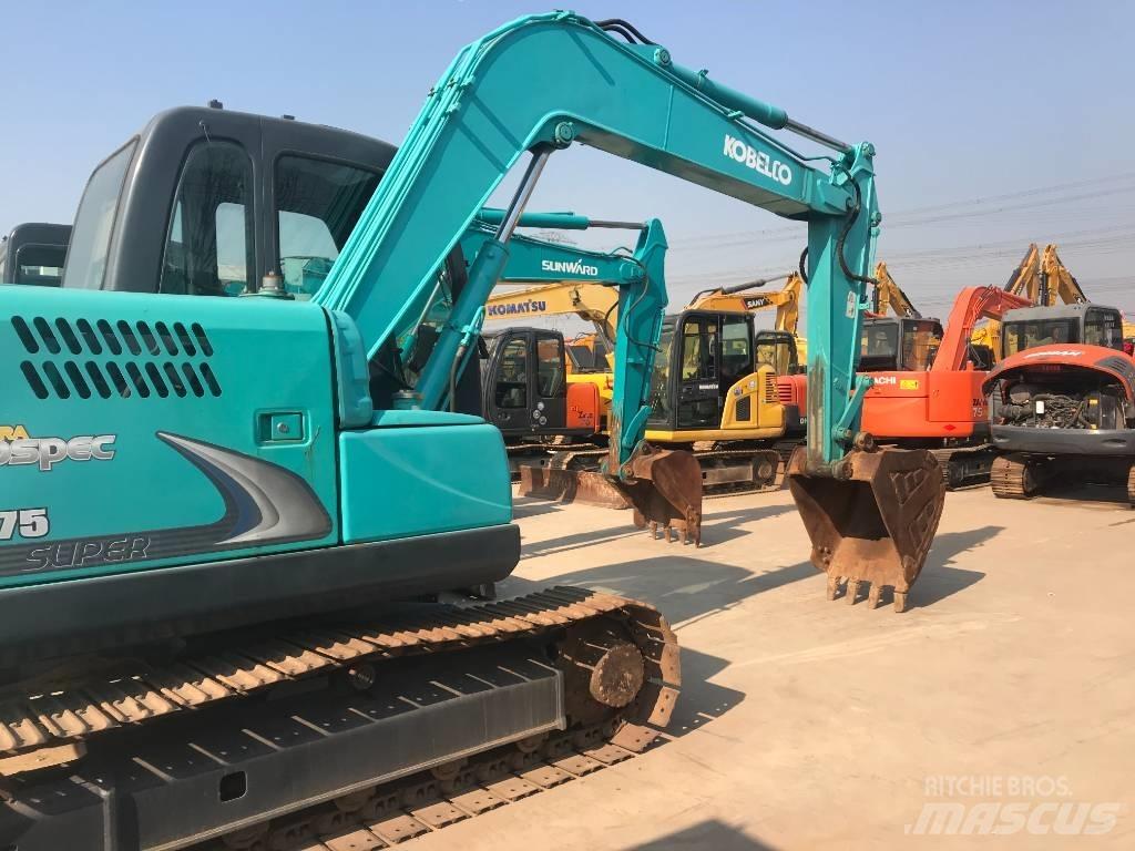 Kobelco SK 75 CSR Gravemaskiner på larvebånd