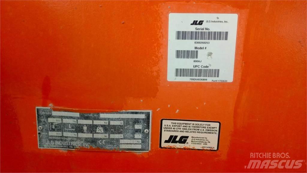 JLG 800AJ Bomlifte med knækarm