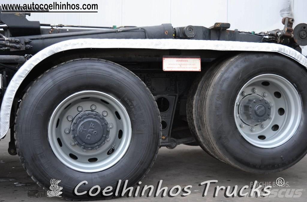 DAF 75CF 270 Lastbiler med containerramme / veksellad