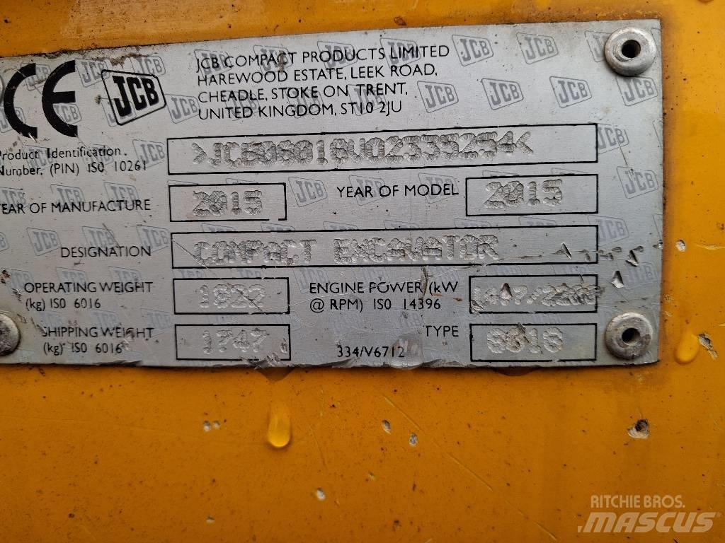 JCB 8018 CTS Minigravemaskiner