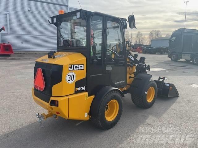 JCB 403 Plus Minilæsser - skridstyret