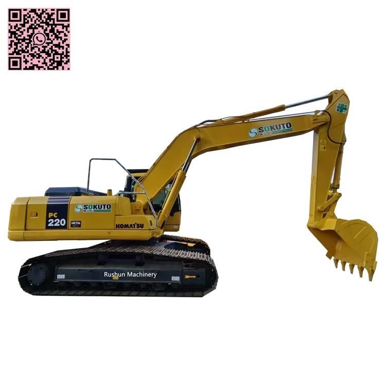 Komatsu PC 220-7 Gravemaskiner på larvebånd