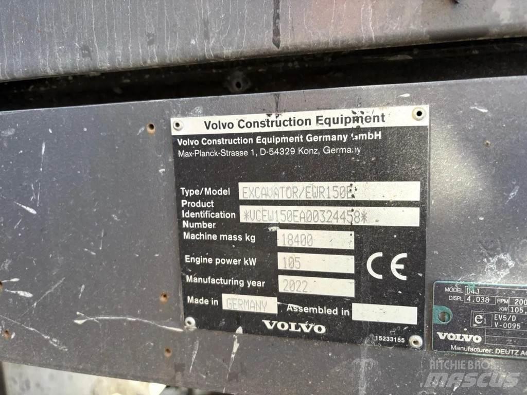 Volvo EWR150E Gravemaskiner på hjul
