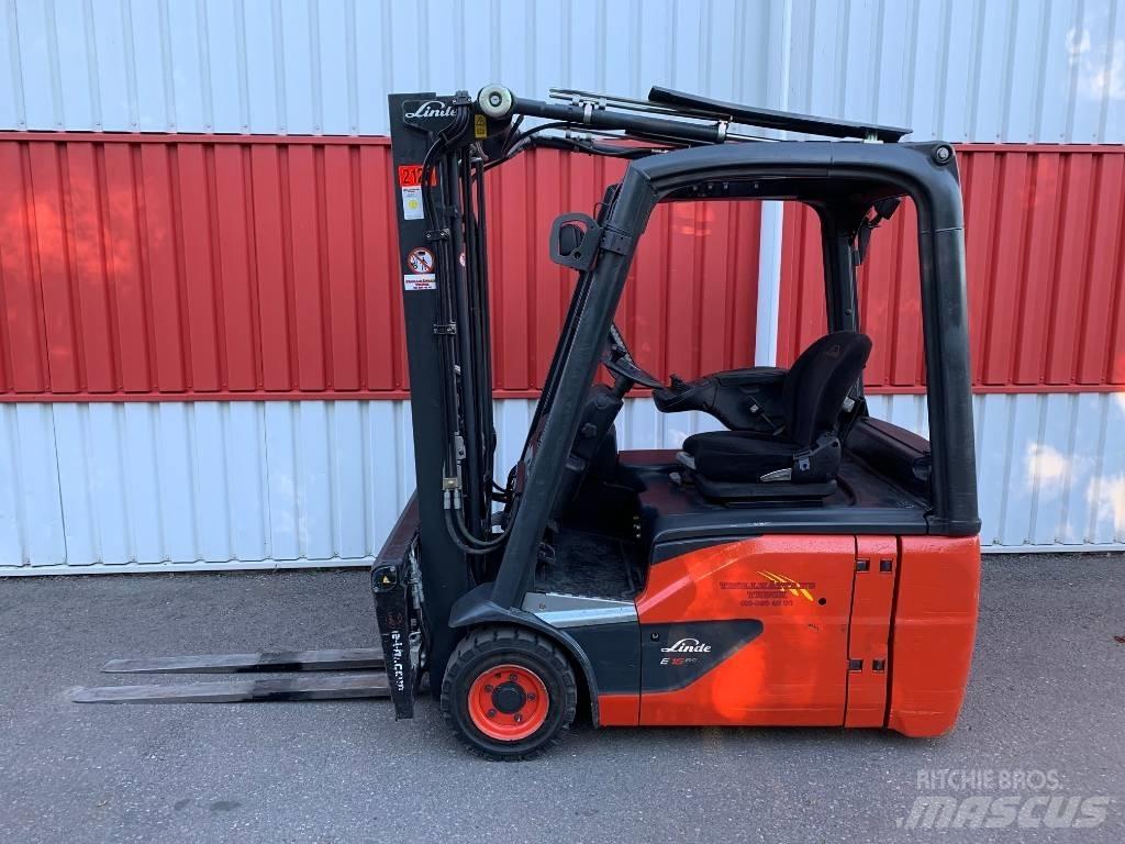 Linde E16C-02 El gaffeltrucks