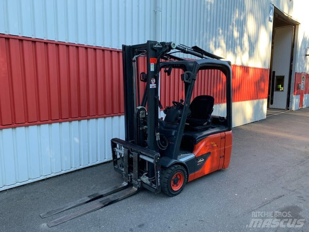 Linde E16C-02 El gaffeltrucks