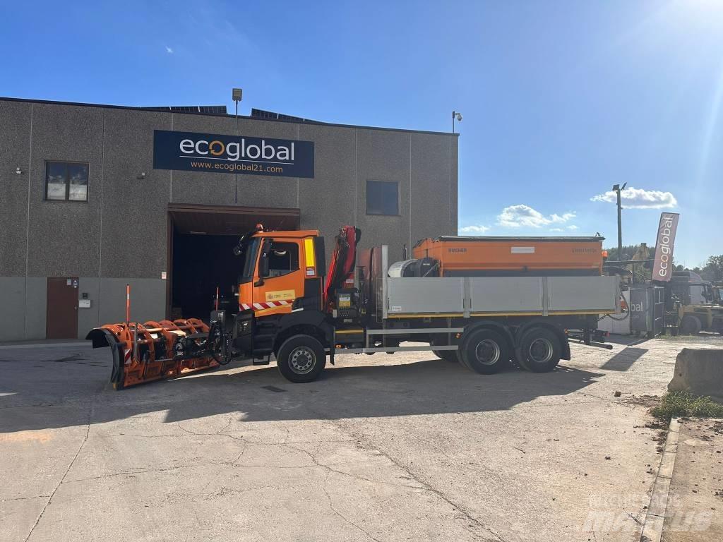 Renault K460 Lastbil med kran
