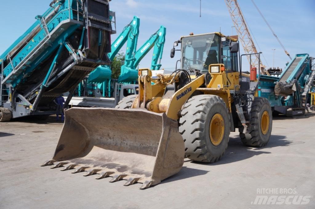 Komatsu WA 380-6 Læssemaskiner på hjul