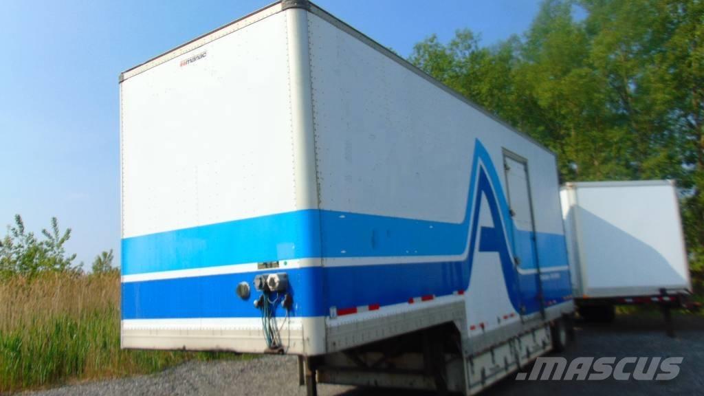 Manac Dry Van Anhænger med containerramme