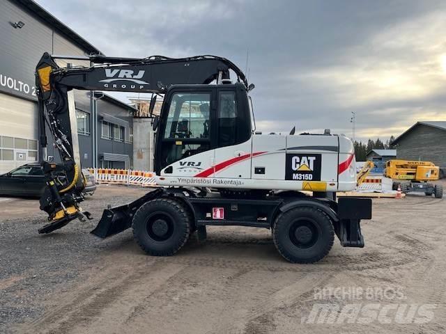 CAT 315D Gravemaskiner på hjul
