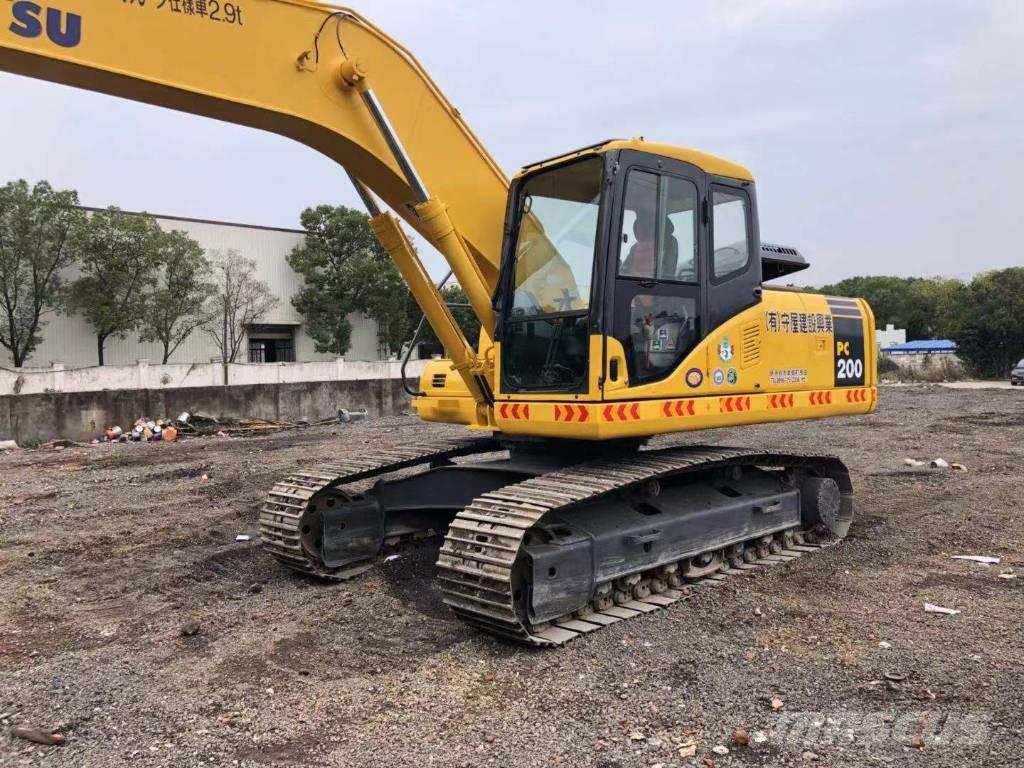 Komatsu pc200-7 Gravemaskiner på larvebånd