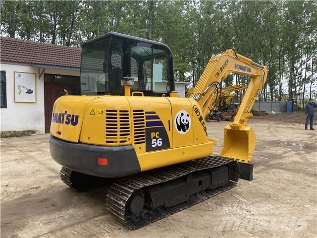 Komatsu PC56-7 Gravemaskiner på larvebånd