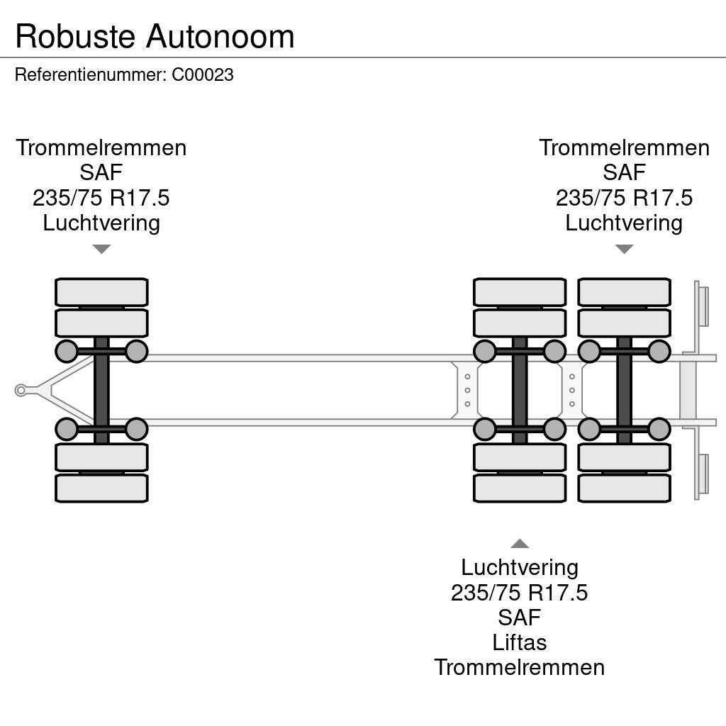 Robuste Autonoom Anhænger med lad/Flatbed