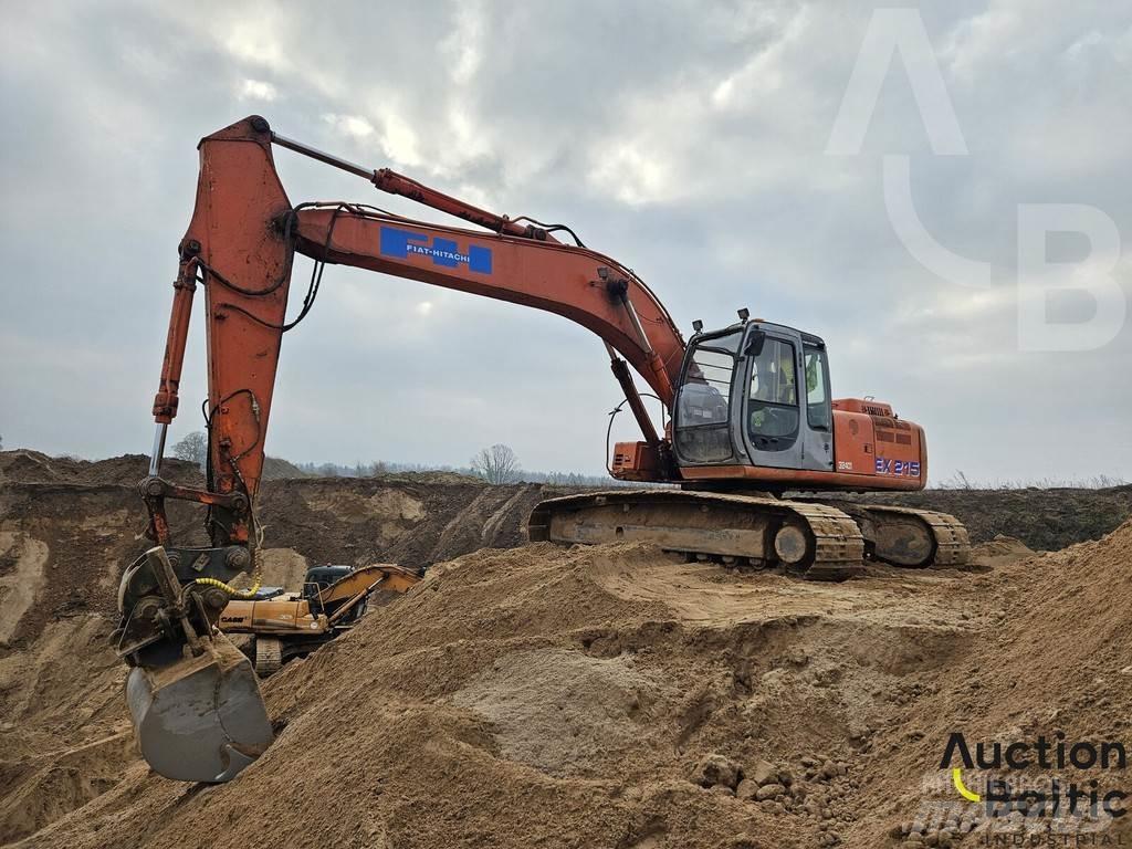 Hitachi EX 215 Gravemaskiner på larvebånd