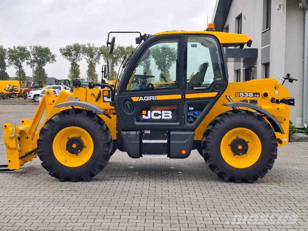 JCB 538-70 AGRI Teleskoplæssere til landbrug