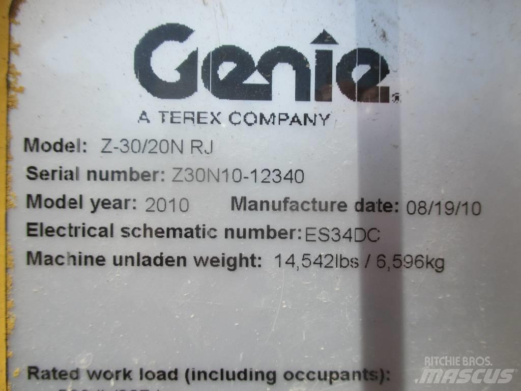 Genie Z 30/20 N RJ Bomlifte med knækarm