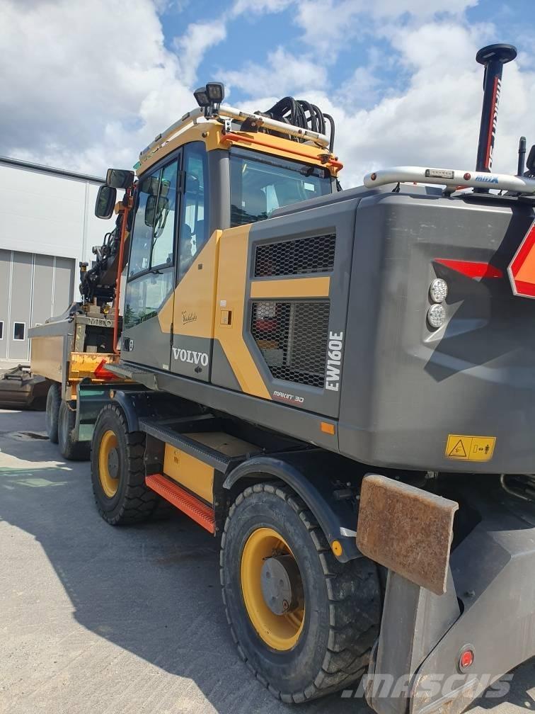 Volvo EW 160 E Gravemaskiner på hjul