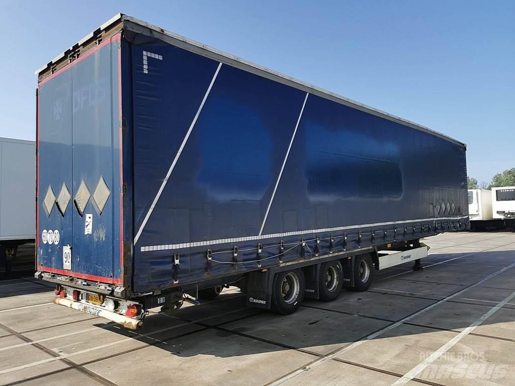 Krone N/A Semi-trailer med Gardinsider