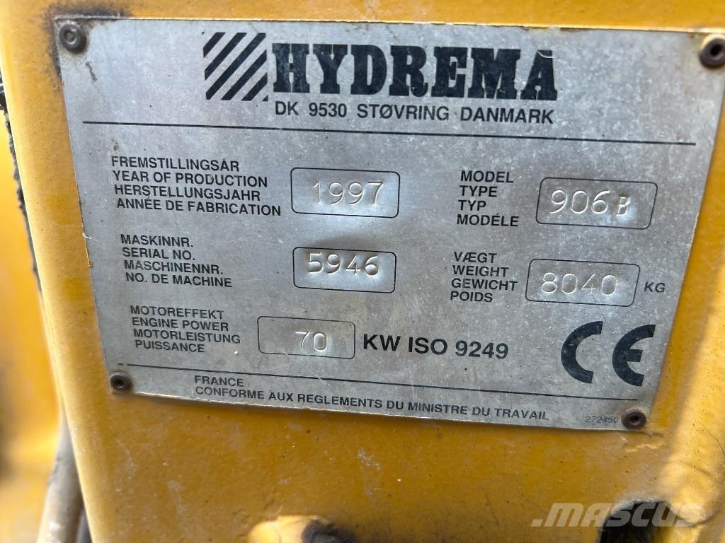 Hydrema 906 B Rendegravere