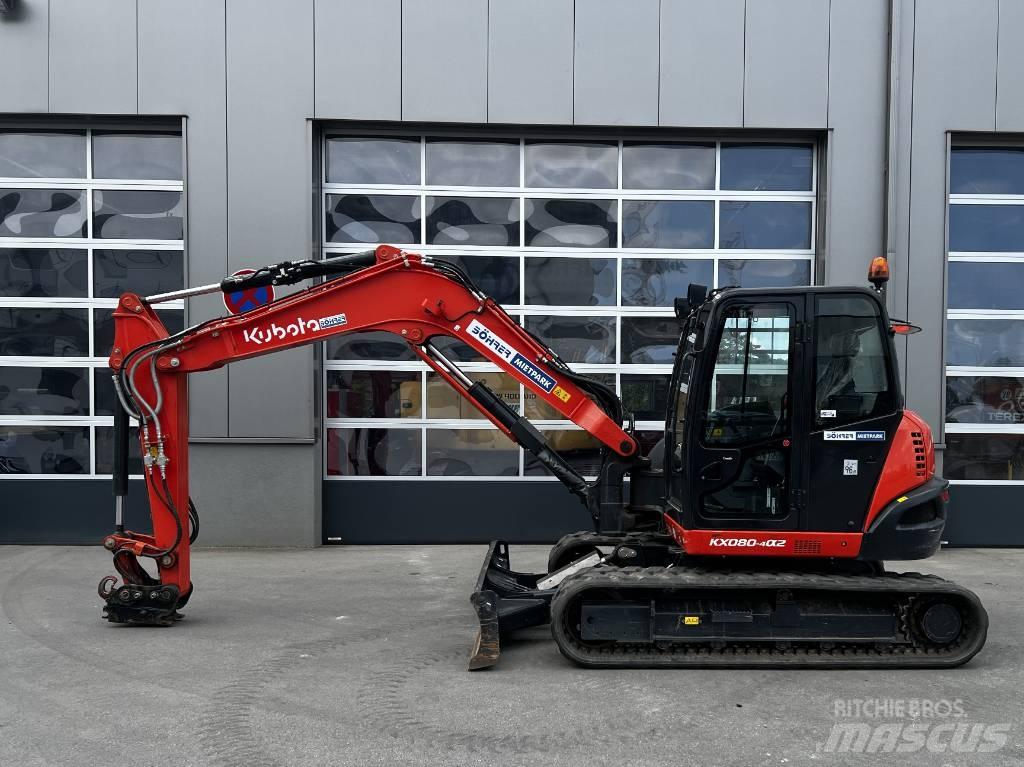 Kubota KX 080-4 | OQ45 Midi-gravemaskiner 7t - 12t