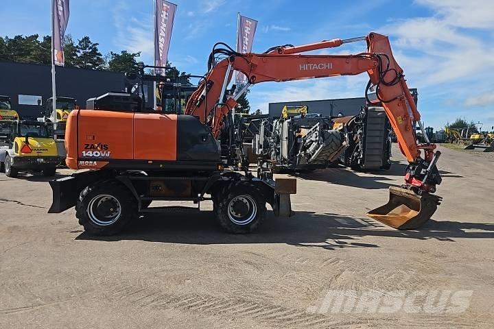 Hitachi ZX 140W-6 Gravemaskiner på hjul
