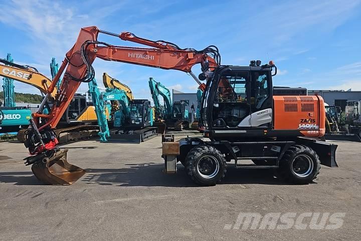 Hitachi ZX 140W-6 Gravemaskiner på hjul