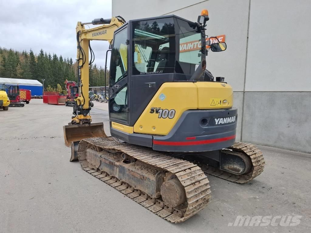 Yanmar SV 100-2A Midi-gravemaskiner 7t - 12t