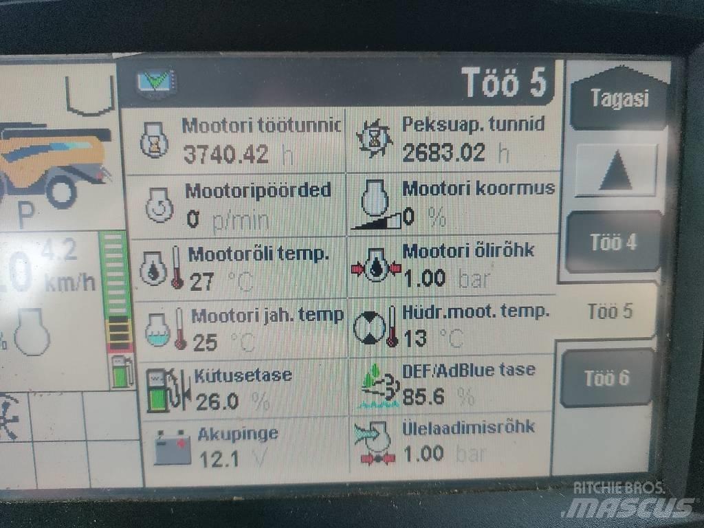 New Holland CX 6090 Mejetærskere