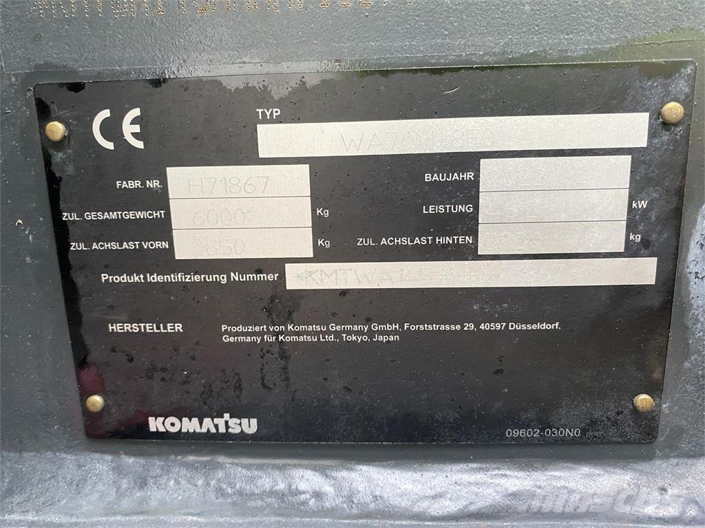 Komatsu WA70M-8EO Læssere